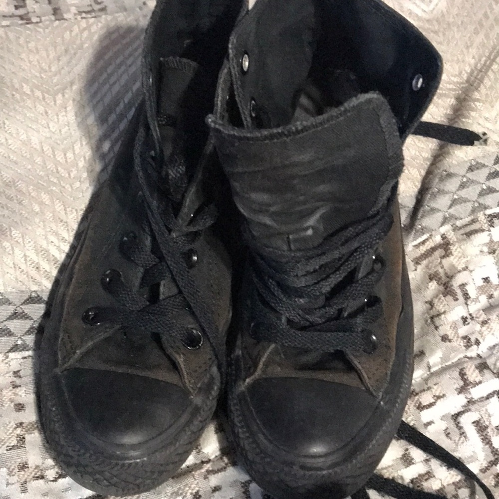 Converse black size 5.5 women kids 3.5